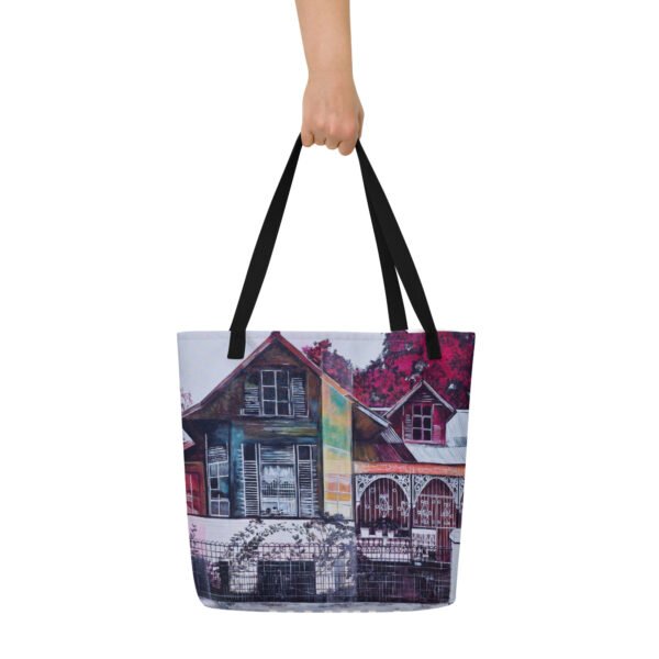 Saint Joseph Red | Large Tote Bag - Image 2