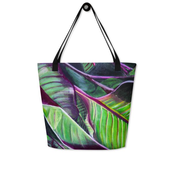 Line In Nature 9 | Large Tote Bag - Image 2