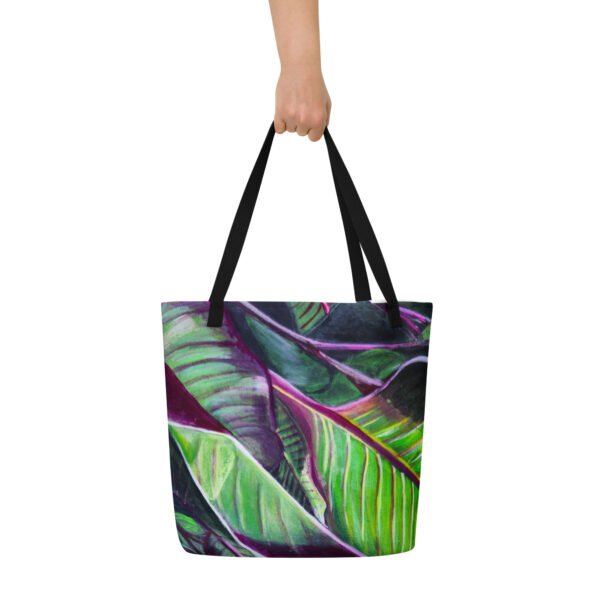 Line In Nature 9 | Large Tote Bag - Image 3