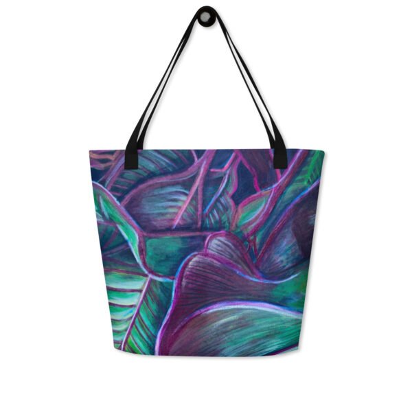 Line In Nature 11 | Large Tote Bag - Image 2