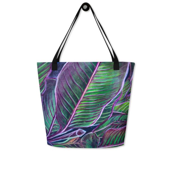 Line In Nature 12 | Large Tote Bag - Image 3