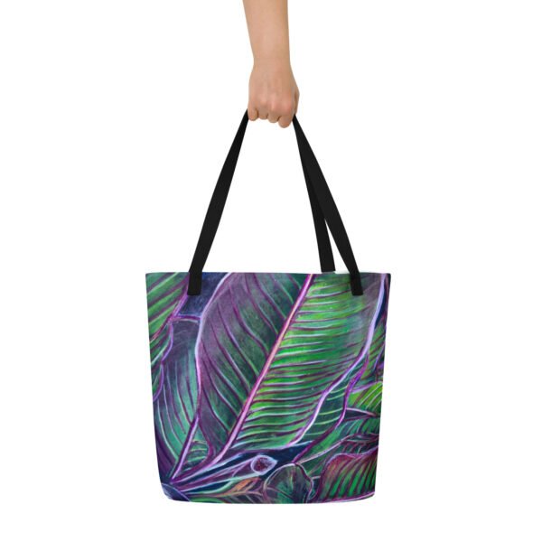 Line In Nature 12 | Large Tote Bag - Image 2