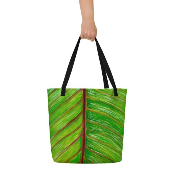 Line In Nature 8 | Large Tote Bag - Image 3