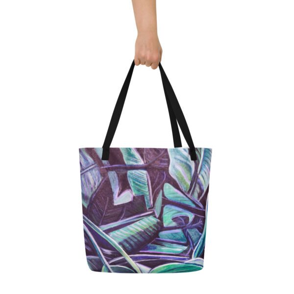 Line In Nature 7 | Large Tote Bag - Image 3