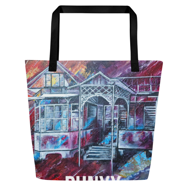 Tunapuna House | Large Tote Bag - Image 4