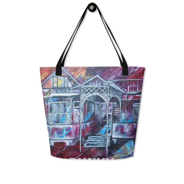 Tunapuna House | Large Tote Bag - Image 5