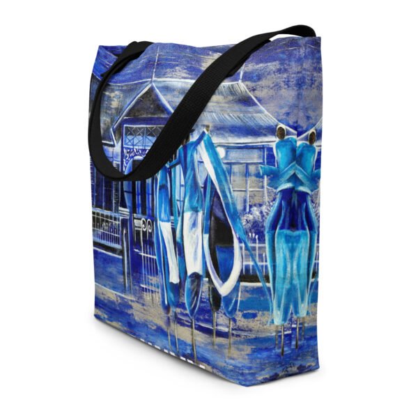 Blue Moko 3AM | Large Tote Bag