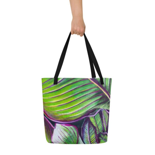 Line In Nature 9 | Large Tote Bag - Image 5