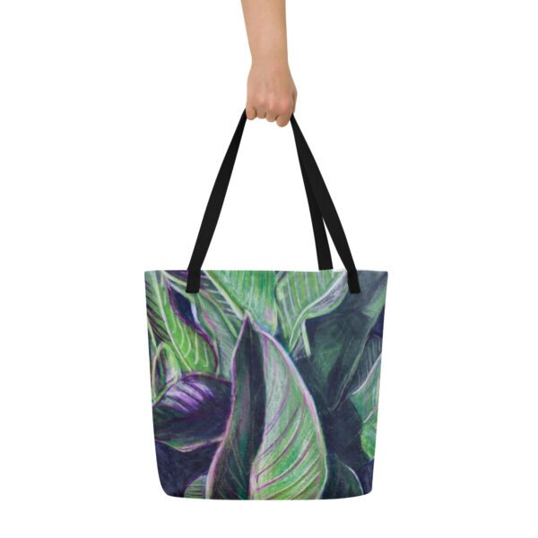 Line In Nature 10 | Large Tote Bag - Image 6