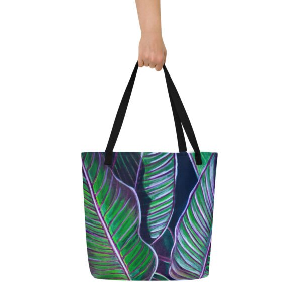 Line In Nature 12 | Large Tote Bag - Image 5