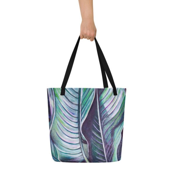 Line In Nature 7 | Large Tote Bag - Image 4