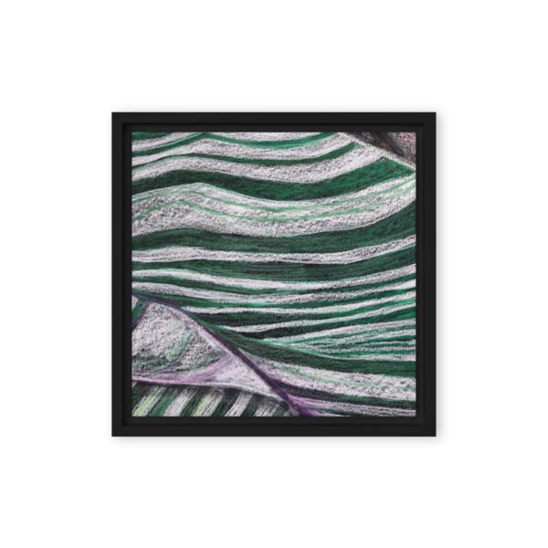 Colour, Lines and Nature TL-A | Framed canvas - Image 20