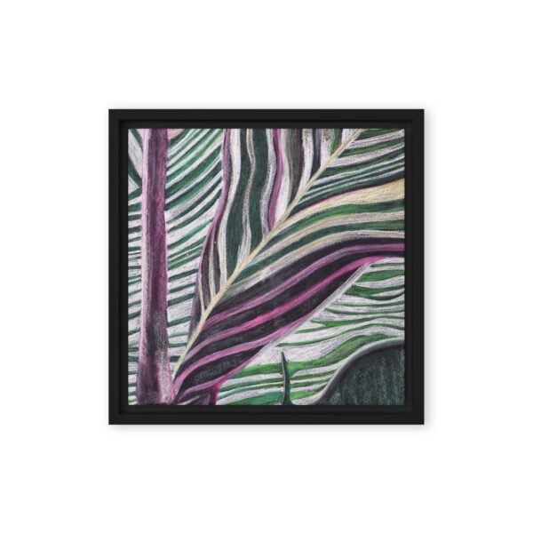 Colour, Lines and Nature TR-B | Framed canvas - Image 16