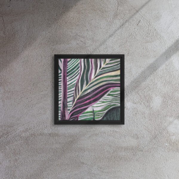 Colour, Lines and Nature TR-B | Framed canvas - Image 15