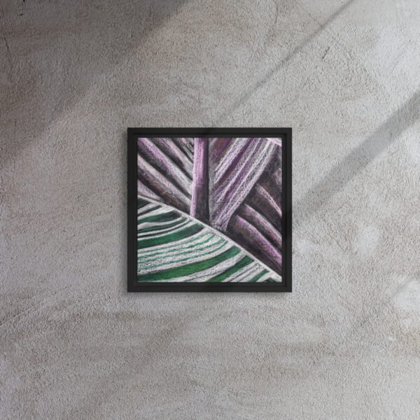 Colour, Lines and Nature TL-B | Framed canvas - Image 21
