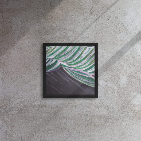 Colour, Lines and Nature BL-A | Framed canvas - Image 24
