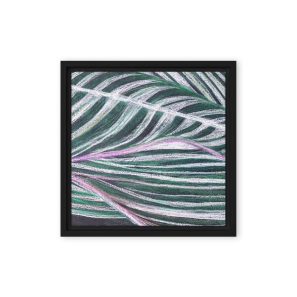 Colour, Lines and Nature BL-B | Framed canvas - Image 24