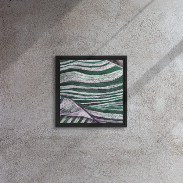 Colour, Lines and Nature TL-A | Framed canvas - Image 29