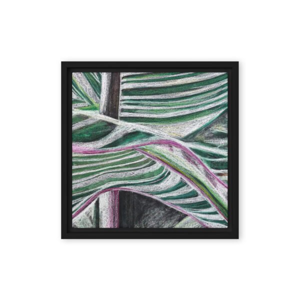 Colour, Lines and Nature BR-A | Framed canvas - Image 13