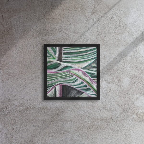 Colour, Lines and Nature BR-A | Framed canvas - Image 14