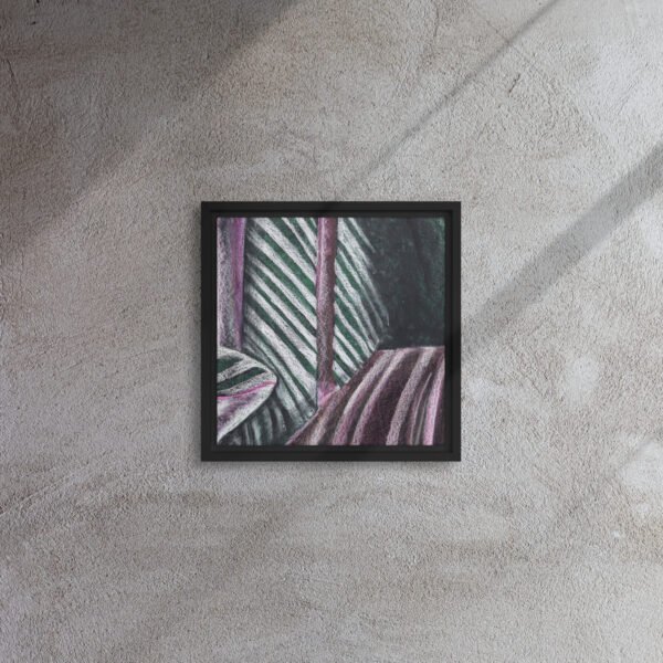 Colour, Lines and Nature BR-B | Framed canvas - Image 7