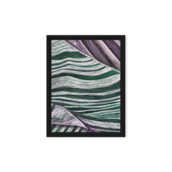 Colour, Lines and Nature TL-A | Framed canvas - Image 22