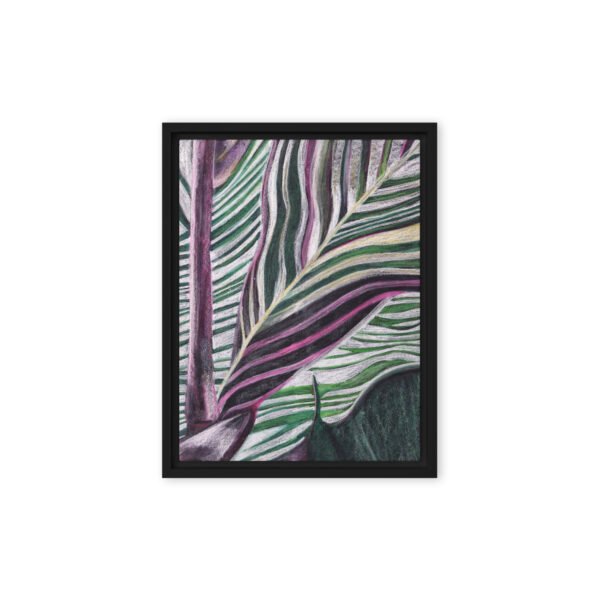 Colour, Lines and Nature TR-B | Framed canvas - Image 17