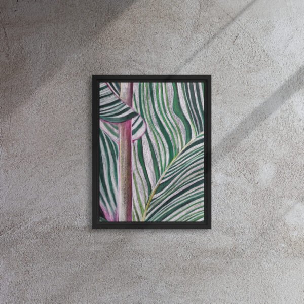 Colour, Lines and Nature TR-A | Framed canvas - Image 24