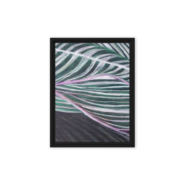 Colour, Lines and Nature BL-B | Framed canvas - Image 12