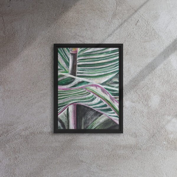 Colour, Lines and Nature BR-A | Framed canvas - Image 15