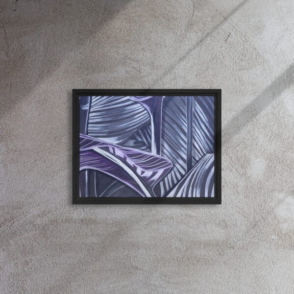Lines and Nature B | Framed canvas - Image 19