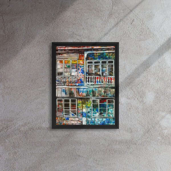 Sangre Grande | Framed canvas - Image 3