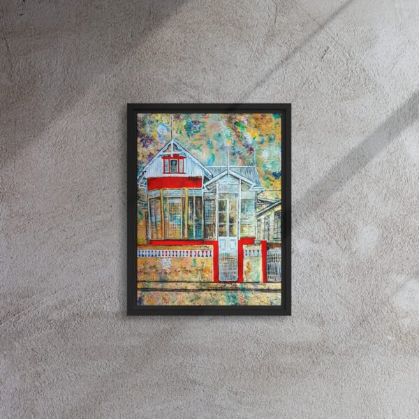Woodford Street | Framed canvas - Image 3