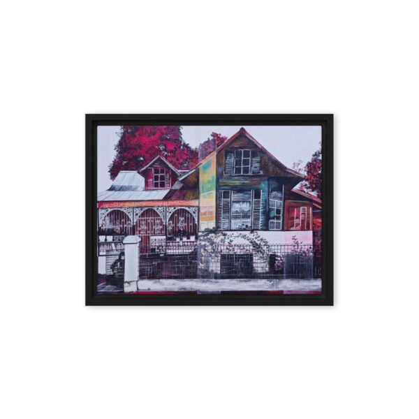 Saint Joseph Red | Framed canvas - Image 6