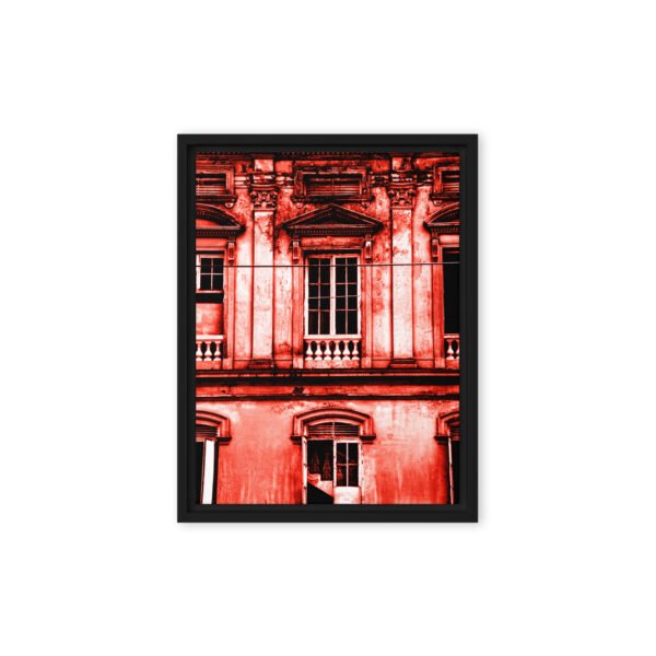 Red House P2 - Framed Canvas Print - Image 4