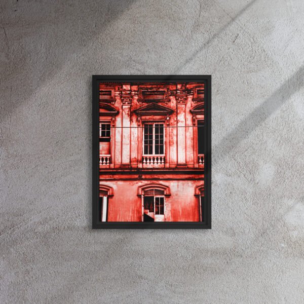 Red House P2 - Framed Canvas Print - Image 5