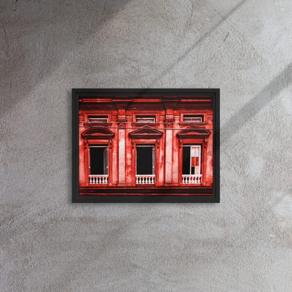 Red House P3 - Framed Canvas Print - Image 2