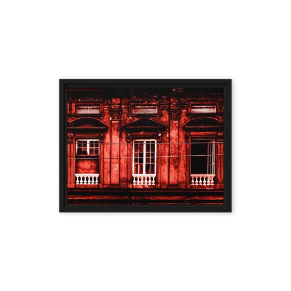 Red House P1 - Framed Canvas Print - Image 2