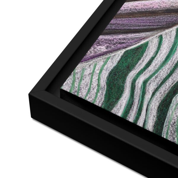 Colour, Lines and Nature TL-A | Framed canvas - Image 23
