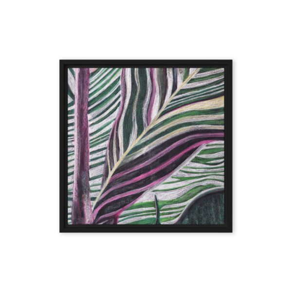 Colour, Lines and Nature TR-B | Framed canvas - Image 18