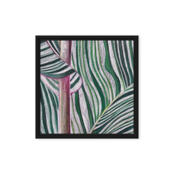 Colour, Lines and Nature TR-A | Framed canvas - Image 6