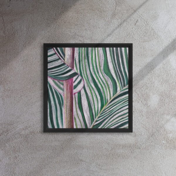 Colour, Lines and Nature TR-A | Framed canvas - Image 5