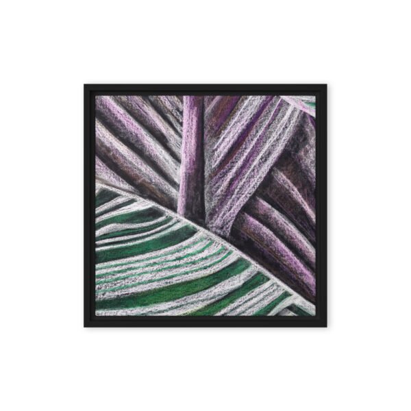 Colour, Lines and Nature TL-B | Framed canvas - Image 23