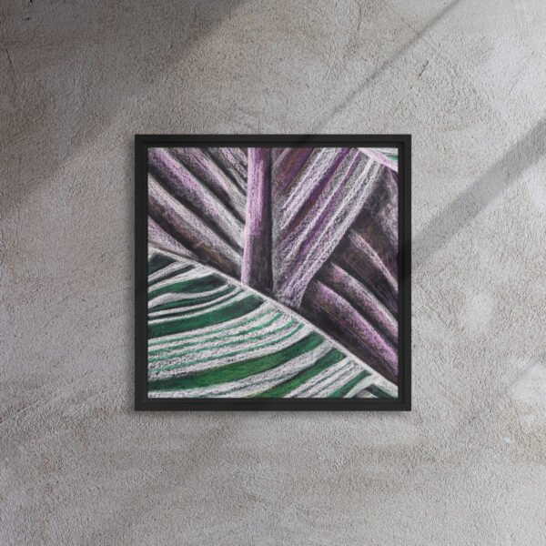 Colour, Lines and Nature TL-B | Framed canvas - Image 6