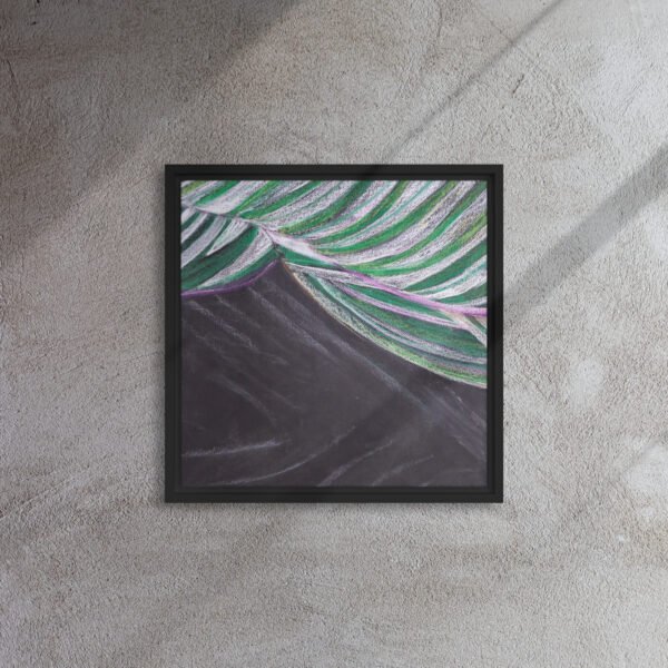 Colour, Lines and Nature BL-A | Framed canvas - Image 18