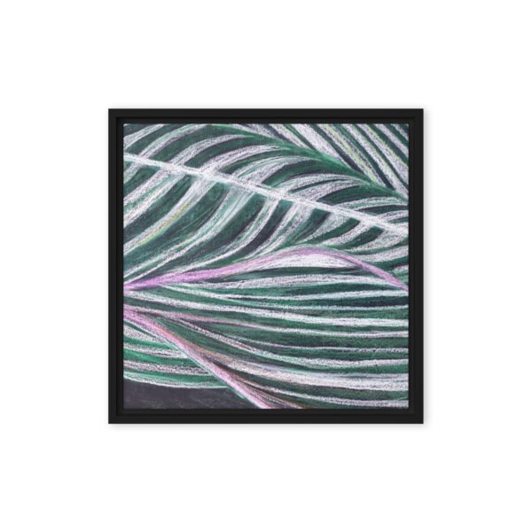 Colour, Lines and Nature BL-B | Framed canvas - Image 25