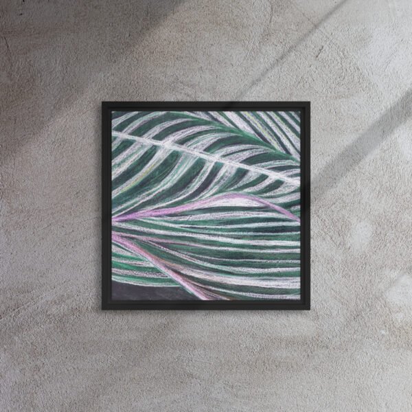 Colour, Lines and Nature BL-B | Framed canvas - Image 14