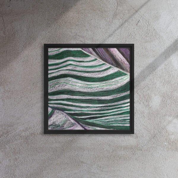 Colour, Lines and Nature TL-A | Framed canvas - Image 31