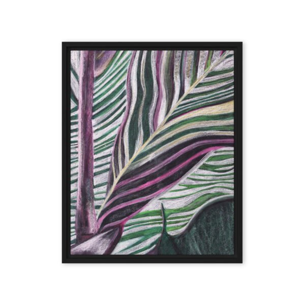 Colour, Lines and Nature TR-B | Framed canvas - Image 20