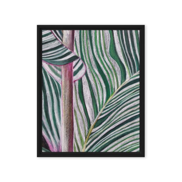 Colour, Lines and Nature TR-A | Framed canvas - Image 25